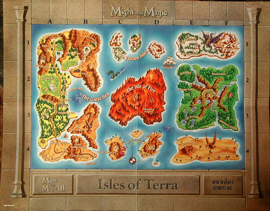 mapa �. 3, Might and Magic Trilogy